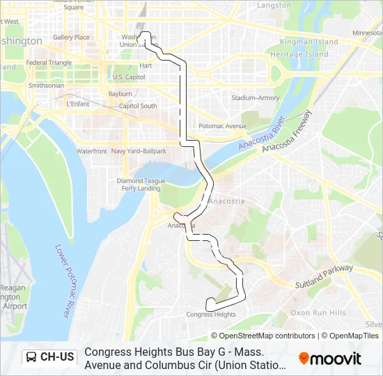 CH-US  Line Map