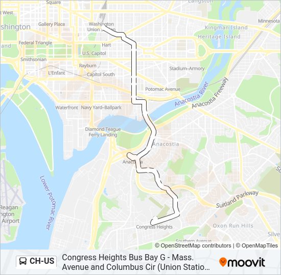 CH-US  Line Map