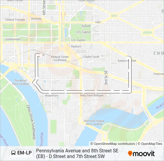EM-LP  Line Map