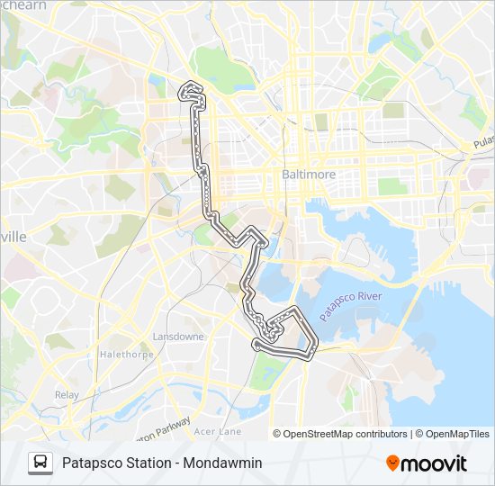 26 Bus Line Map