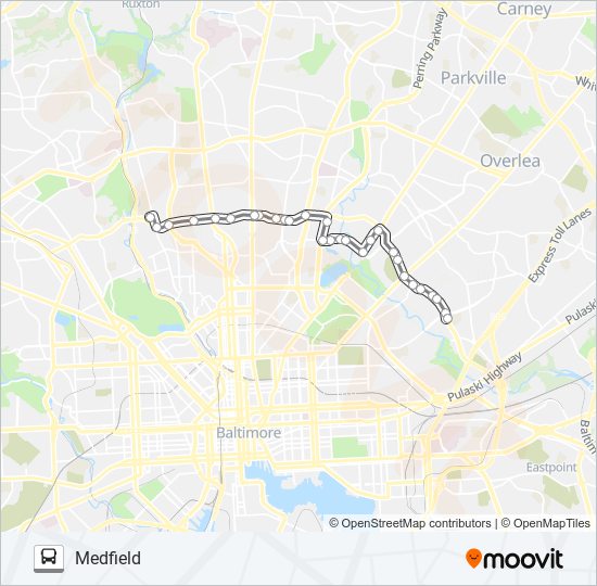 28 bus Line Map