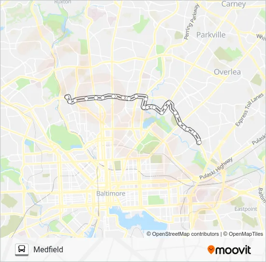 28 Bus Line Map