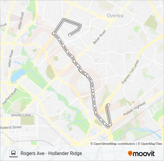 30 Bus Line Map