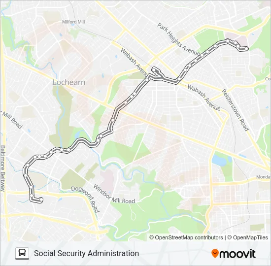 31 Bus Line Map