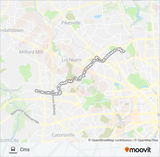 31 Bus Line Map