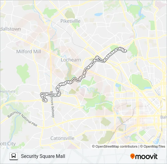 31 Bus Line Map