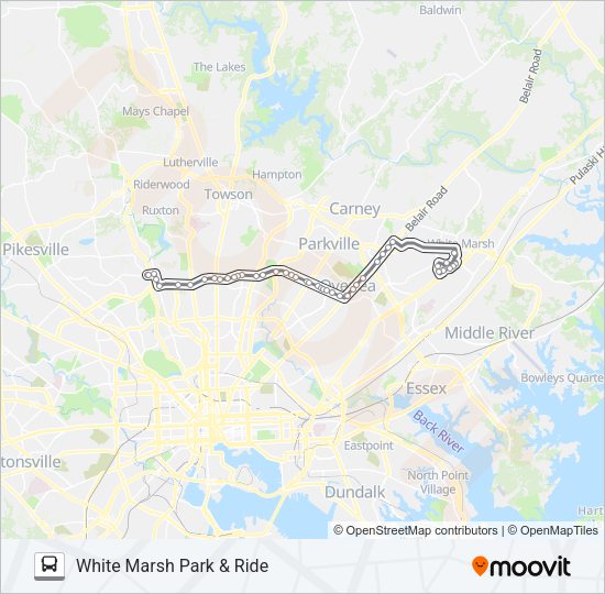 33 Bus Line Map