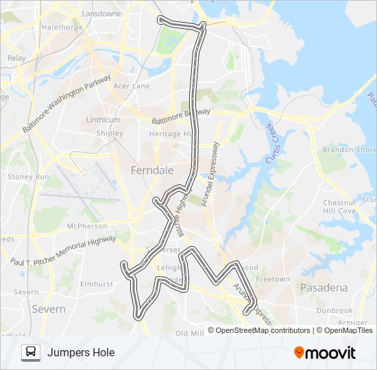 69 bus Line Map