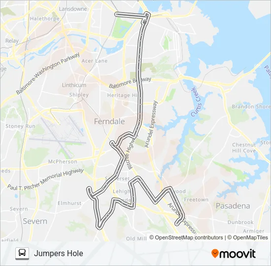 69 Bus Line Map