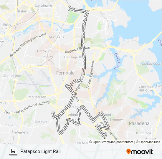 69 Bus Line Map