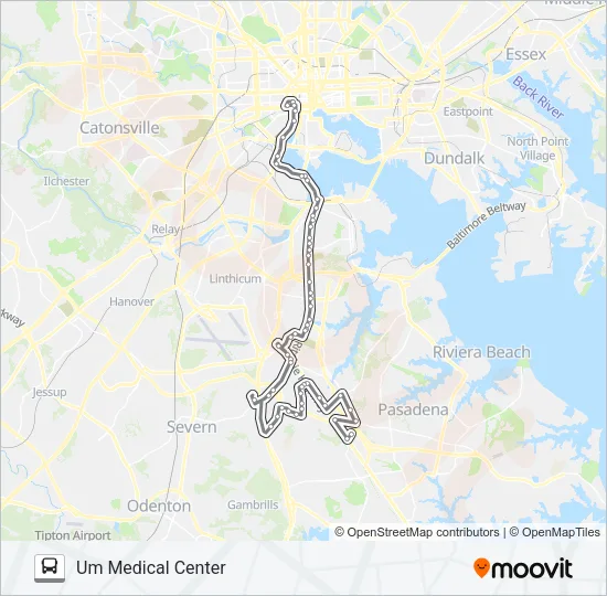 69 Bus Line Map