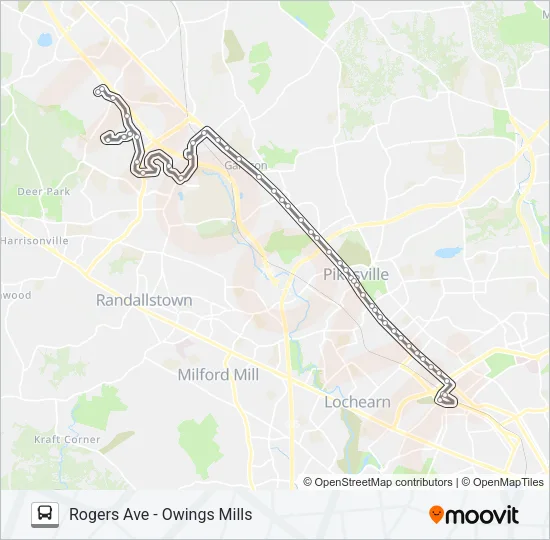 89 Bus Line Map