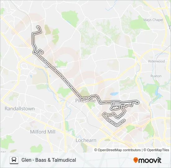 92 Bus Line Map