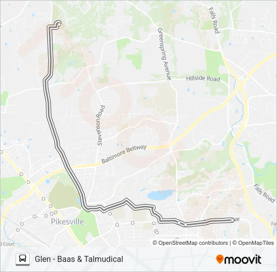92 Bus Line Map