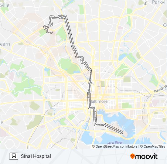 94 bus Line Map