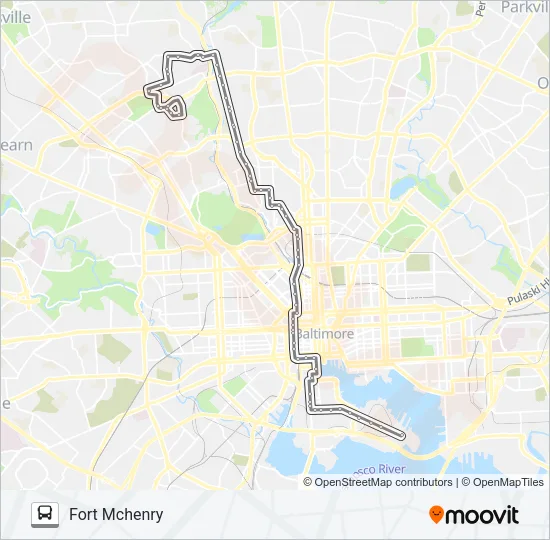 94 Bus Line Map