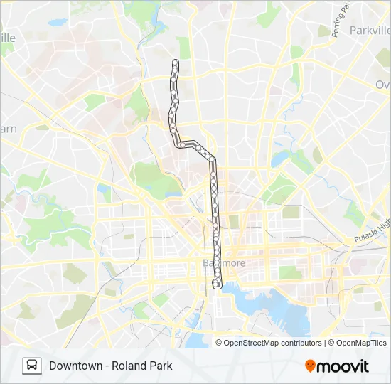 95 Bus Line Map