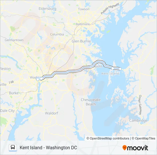 240 Bus Line Map