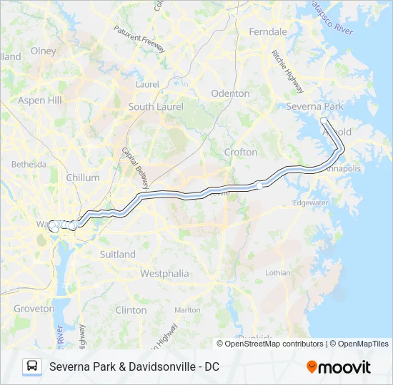 260 Bus Line Map