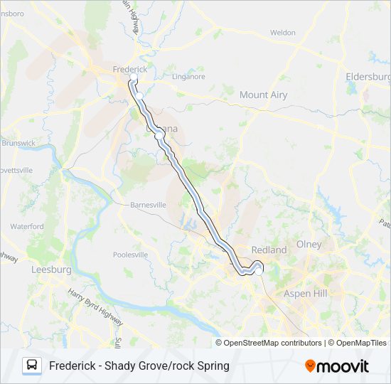 515 Bus Line Map