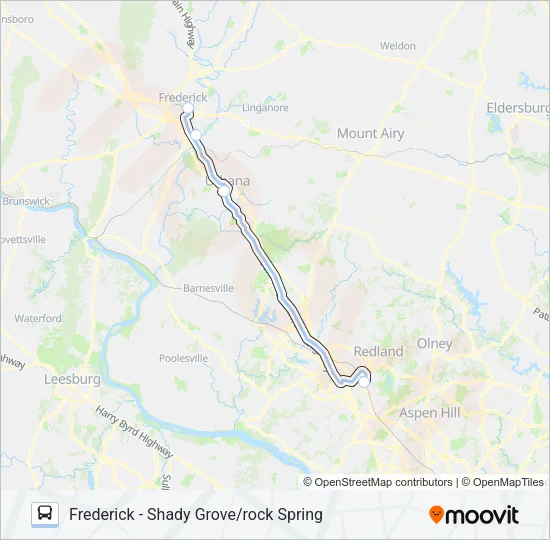 515 Bus Line Map