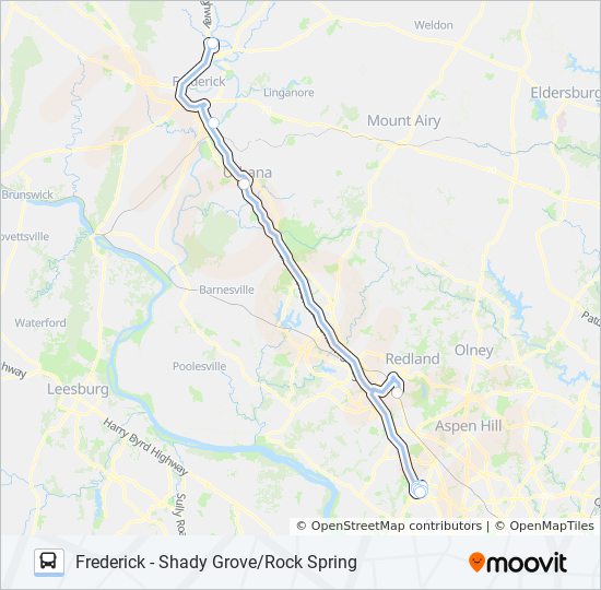 515 Bus Line Map