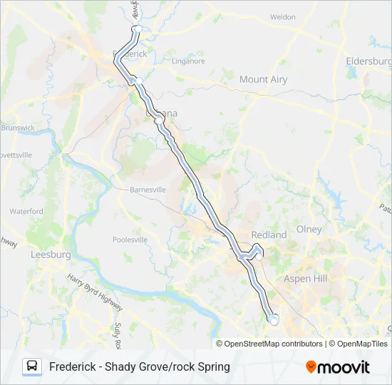 515 Bus Line Map