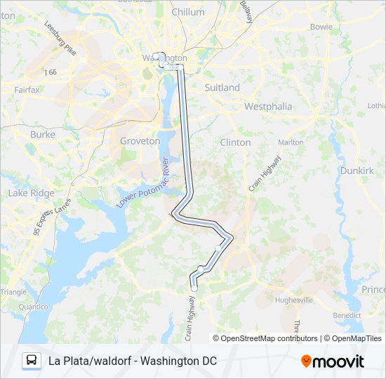 630 Bus Line Map