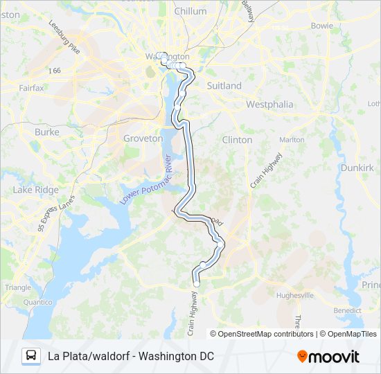 630 Bus Line Map