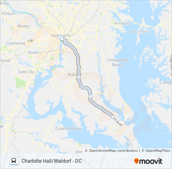 715 Bus Line Map