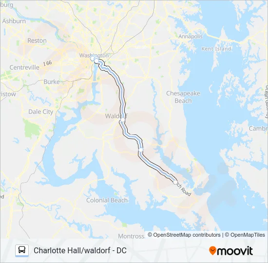 715 Bus Line Map