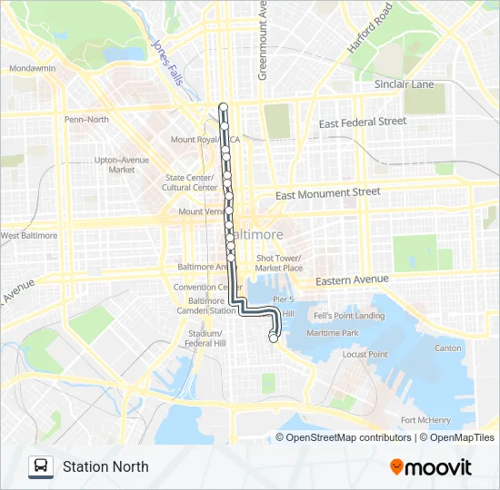 CITYLINK SILVER Bus Line Map