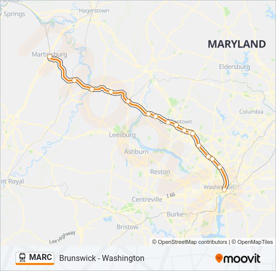 marc Route Schedules, Stops & Maps Martinsburg (Updated)