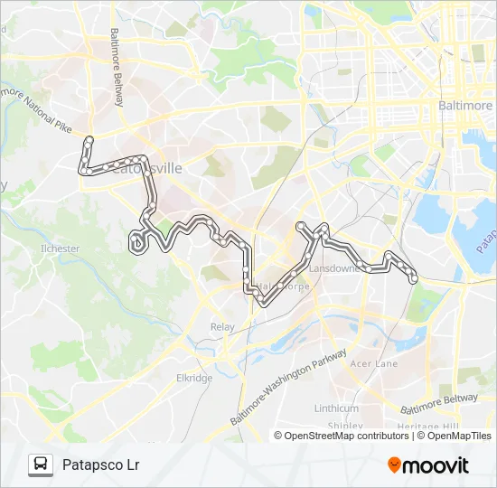 32 Bus Line Map