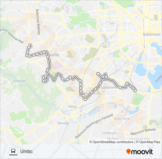 32 Bus Line Map