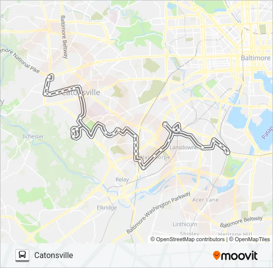 32 Bus Line Map