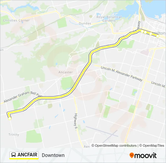 ANCFAIR Bus Line Map