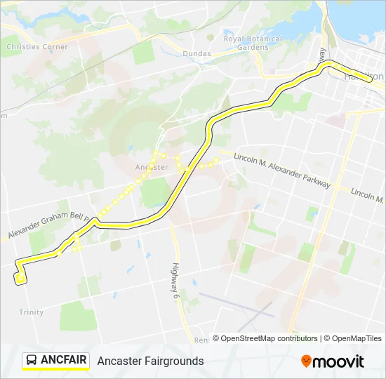 ANCFAIR Bus Line Map