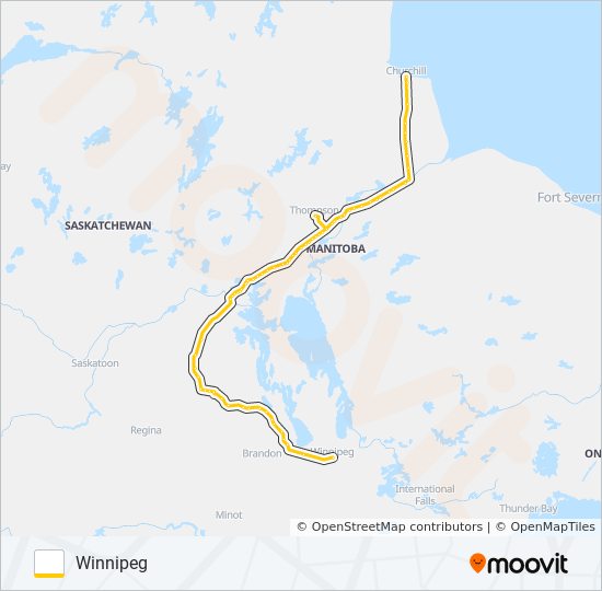 via rail Route Schedules Stops Maps Winnipeg Updated