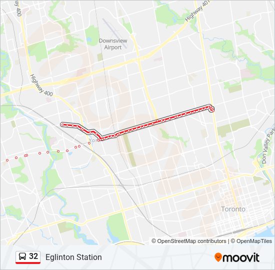 32 bus Line Map