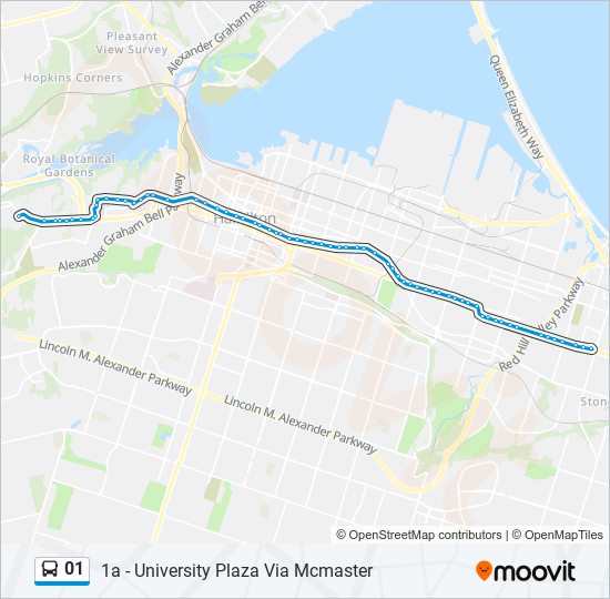 01 bus Line Map