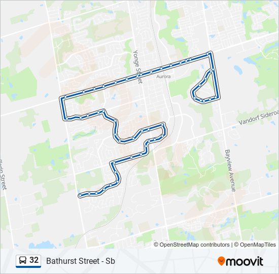 32 bus Line Map