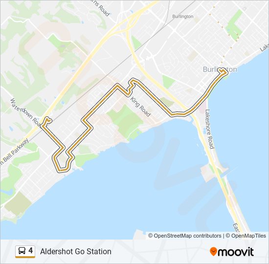 4 bus Line Map