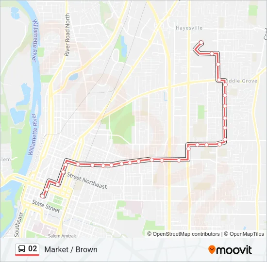 02 Bus Line Map