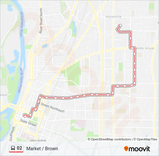 02 Bus Line Map