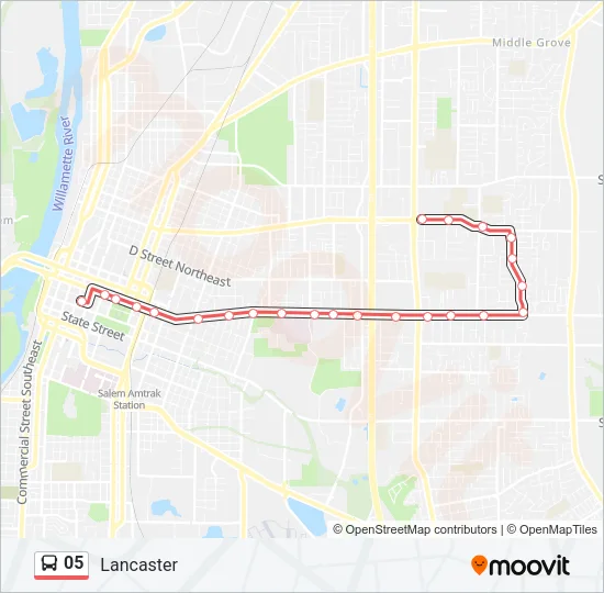 05 Bus Line Map