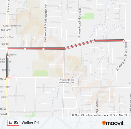 05 bus Line Map