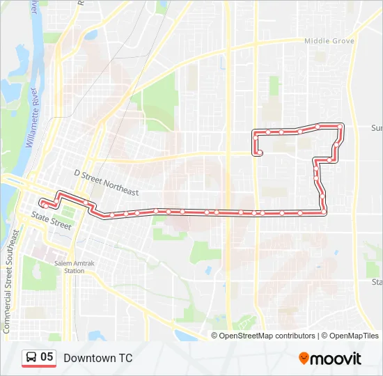 05 Bus Line Map