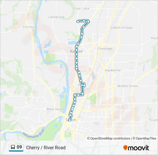 09 Bus Line Map