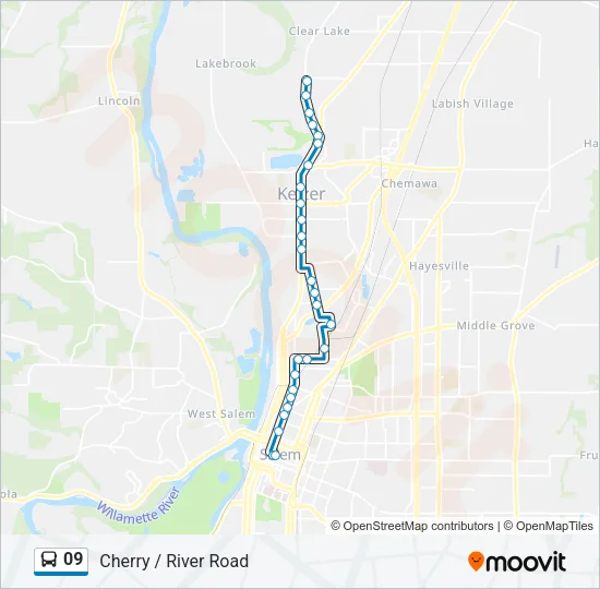 09 Bus Line Map
